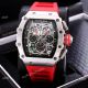 AAA Quality Richard Mille Flyback RM11 Yellow Strap Stainless Steel Watch (2)_th.jpg